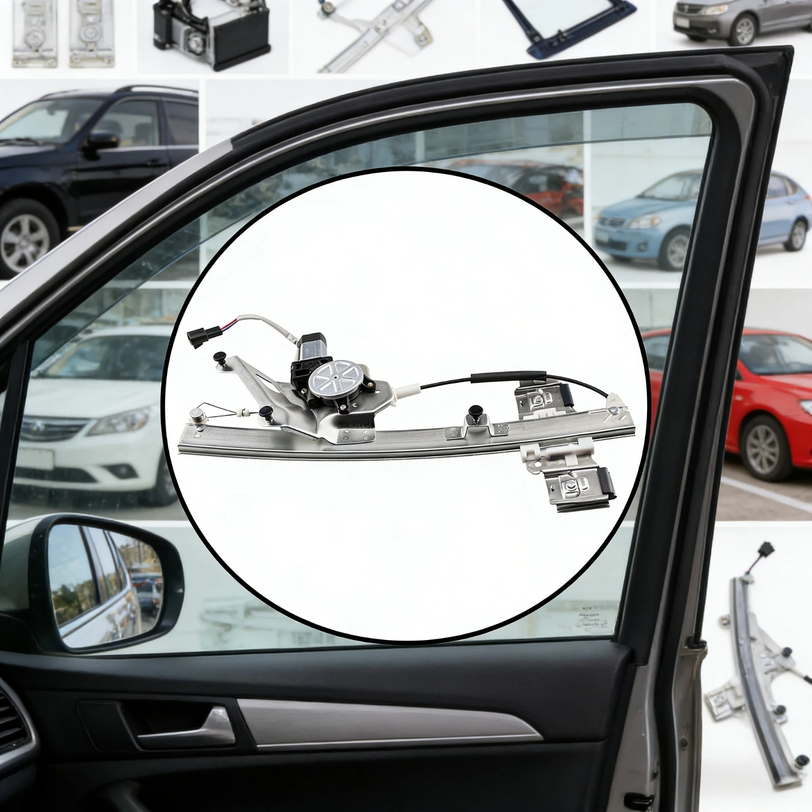 

Стеклоподъемник 741-761 передний правый (со стороны пассажира) с мотором, подходит для Buick LeSabre 00-05, идеально подходит для ремонта стекол дверей.