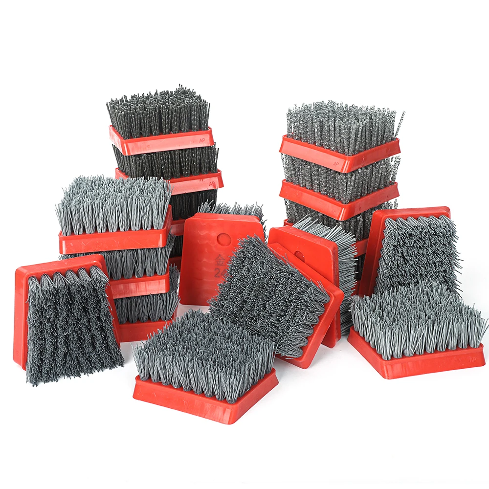 Sikat Antik Frankfurt Dengan Alas Merah Untuk Memoles Ubin Keramik Granit Dan Batu Marmer Alat Berlian Untuk Lantai Beton