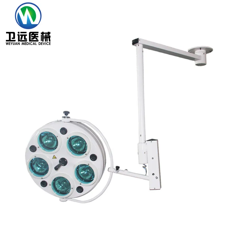 Medical Instruments Supplies Ceiling- Mounted Halogen Operation Lamp Widely Used in  Clinic