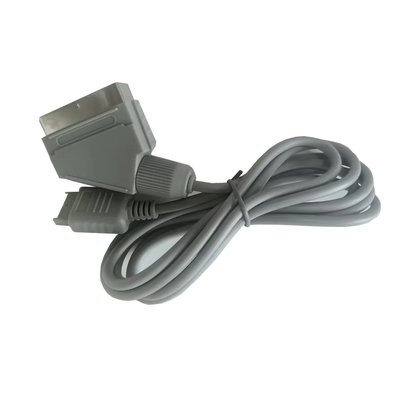 1,8M Hochwertiges Audio-Video-SCART-Kabel für Playstation 1 Konsole Spiel SCART AV-Kabel für PS/PS1