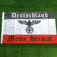 Fahne Flagge Deutsches Reich Deutschland Meine Heimat Reichsadler - Multiple sizes to choose from Double Sided Printing Banner