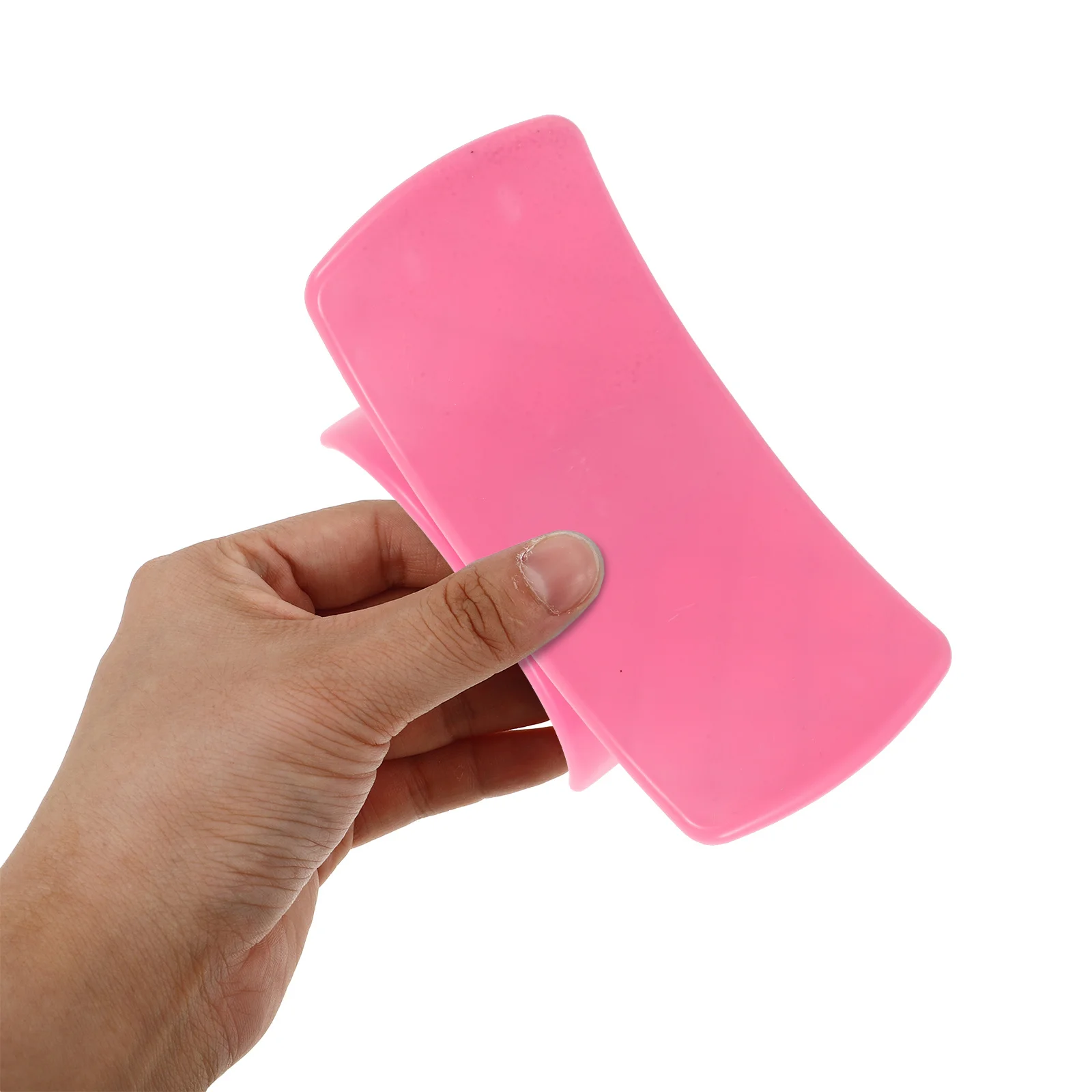 ที่วางมือรูปตัวยูสำหรับช่างทำเล็บ รองรับข้อมือตามหลักสรีรศาสตร์ ที่วางแขนสำหรับร้านทำเล็บ ถอดออกได้ อุปกรณ์ทำเล็บ ทำจากพลาสติก