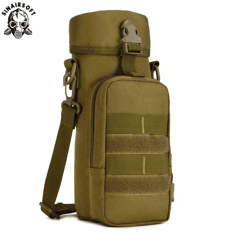 Funda portabotellas táctica MOLLE – Impermeable nailon con cremallera - imagen 2