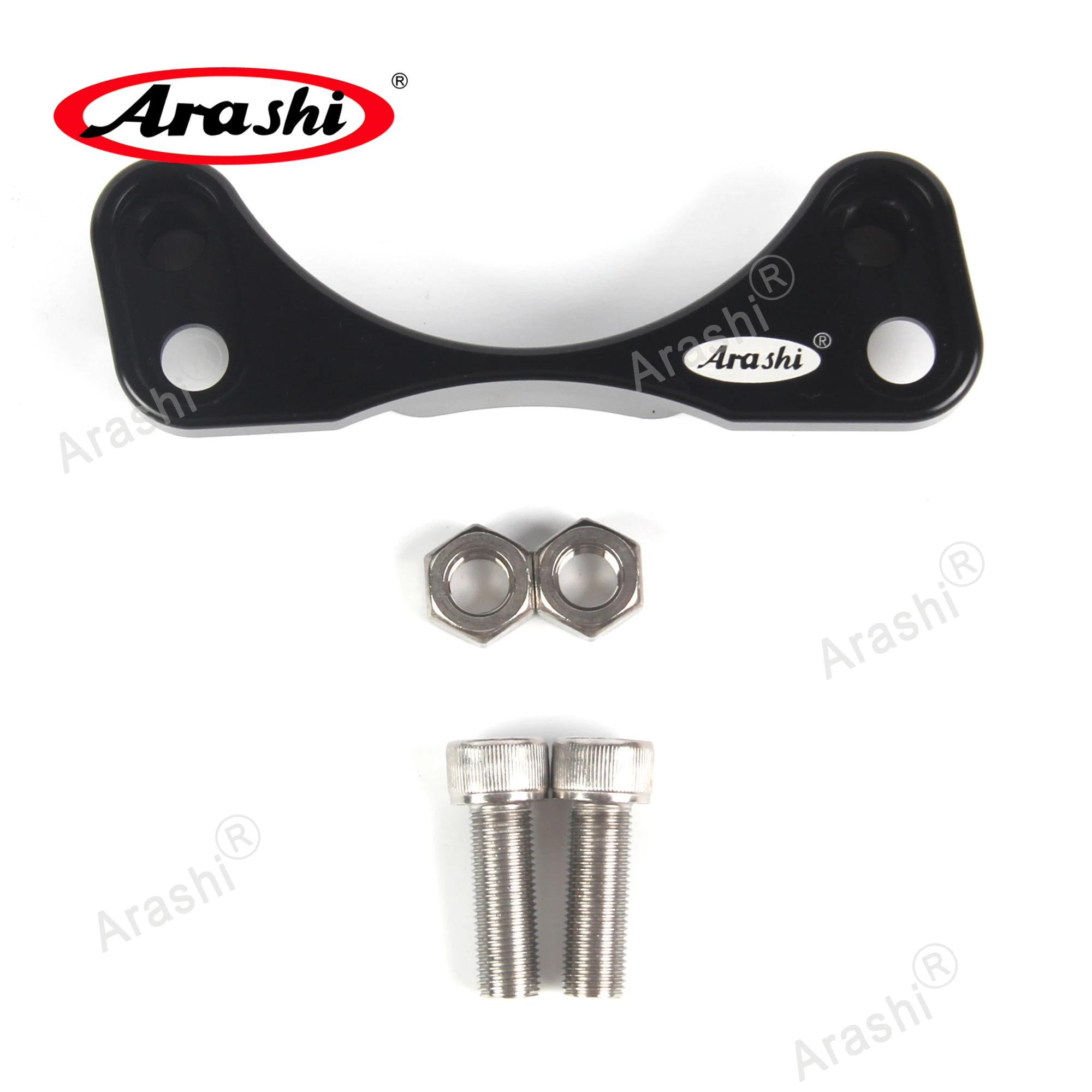Arashi Rear Brake Caliper Disc Bracket For YAMAHA XP T-MAX 500 2004 2005 2006 2007 Tmax500 Accessories Oversize Disc