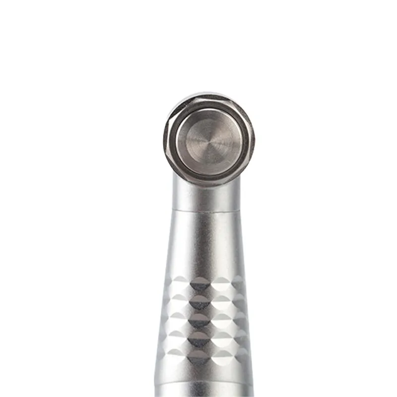 Dental LED High Speed Handpiece With Lights E-generator Standard Torque Head Push Button 3 Water Spray 2/4 Holes Design Logo OEM