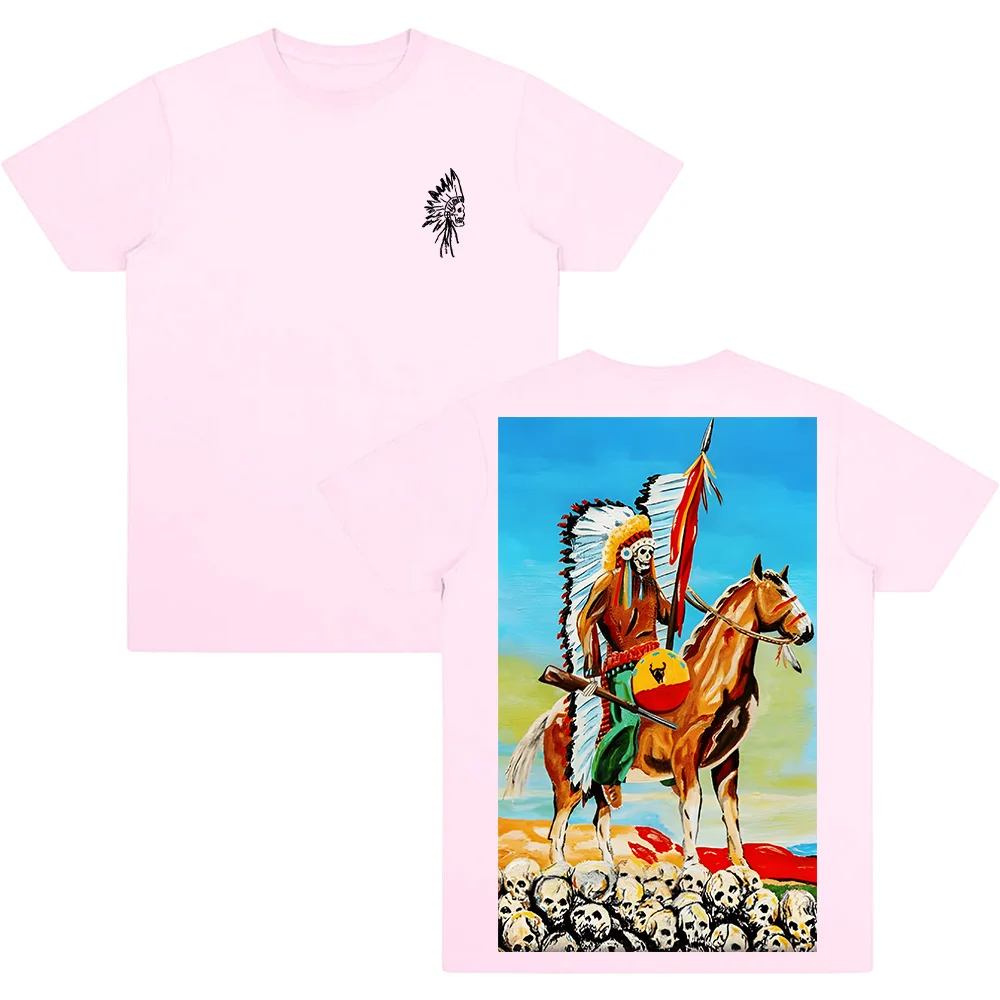 انتقم سبعة أضعاف ماجيك الجرافيك تي شيرت موضة الرجال النساء الملابس خمر Harajuku العصرية المحملة القطن Crewneck تي شيرت غير رسمي #5