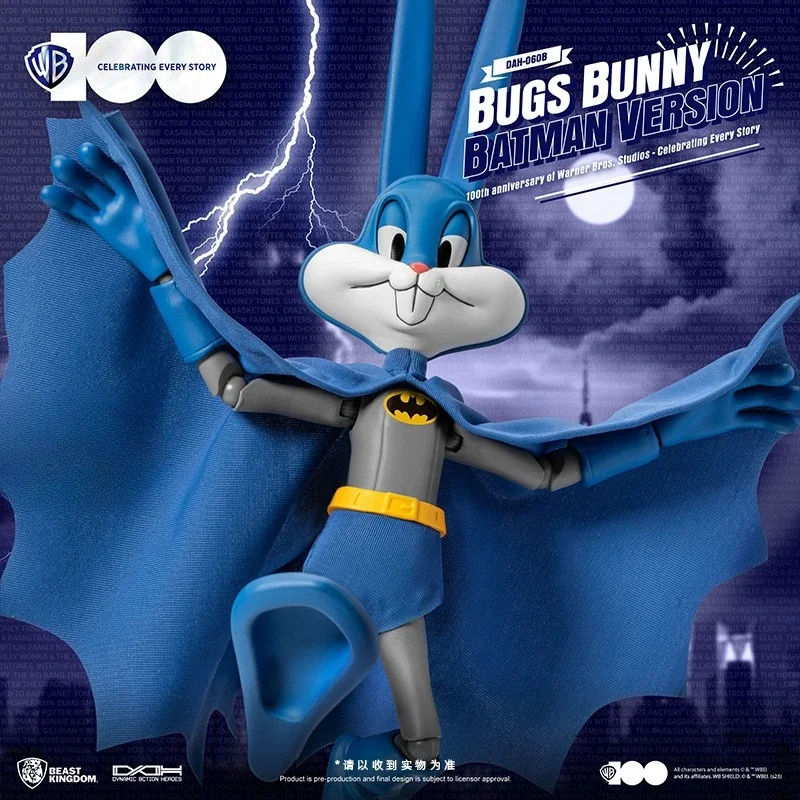 Warner Jubiläum Käfer Hase Batman Action figur Kinder Spielzeug Geschenke Anime Peripherie geräte Sammlung Modell Neujahr Geschenke