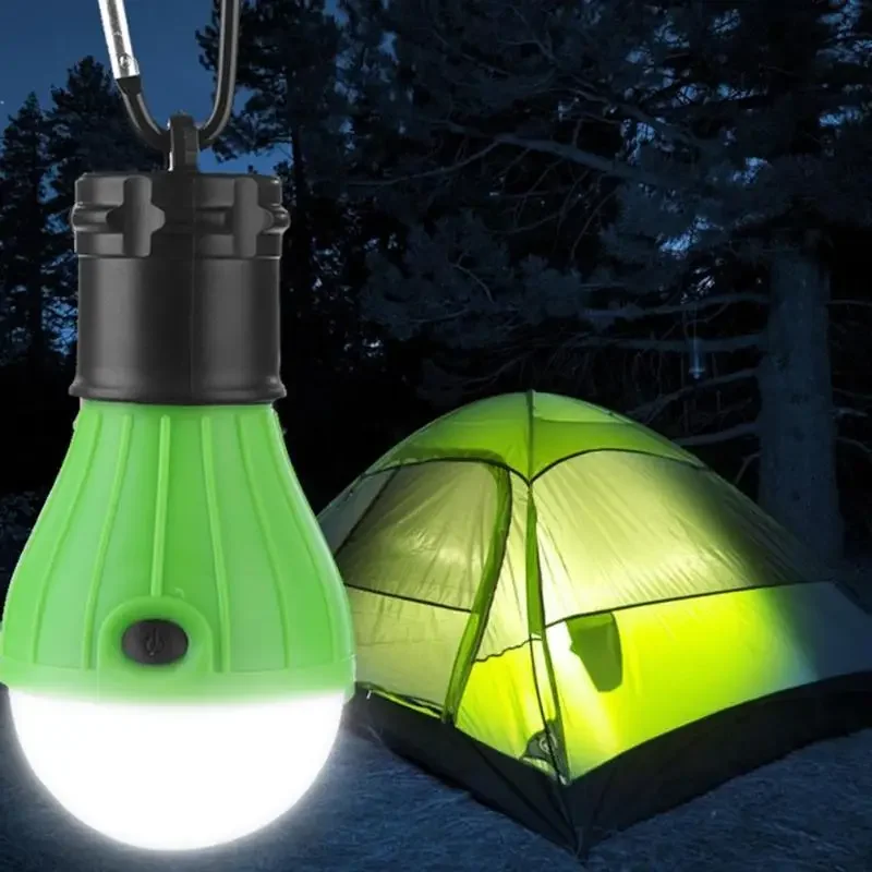 Outdoor Camping Tent Light, Portable Lantern, LED Bulb, Hanging Soft Light, SOS Emergency Lamp, Portable Travel Tools