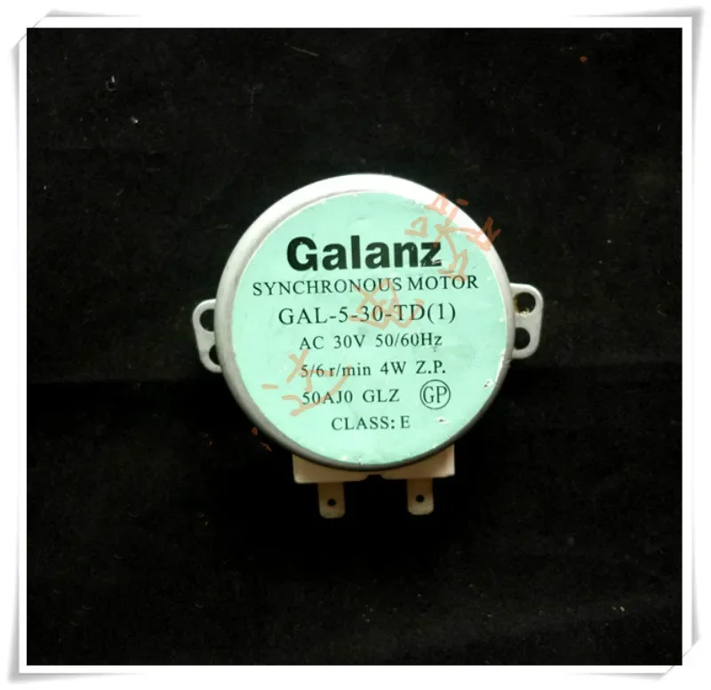 New GALANZ microwave oven Parts GAL-5-30-TD GAL-5-30-TD(1) 4W AC 30V 50/60Hz 5/6/min turntable synchronous motor