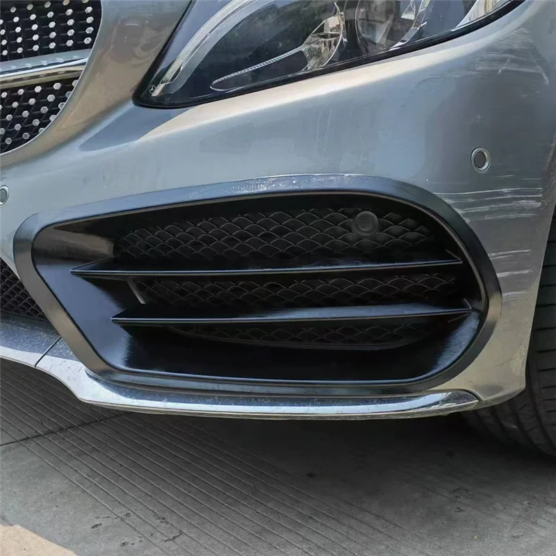 

A20K-Fit For Mercedes-Benz C-Class W205 2015-2018 Car Bumper Surrounds The Air Outlet Wind Knife Air Vent Cover