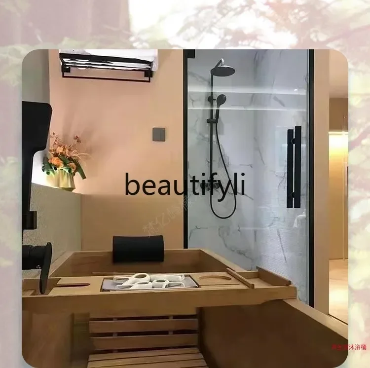 

smt03A ss Новое деревянное ведро из массива дуба Ванна для взрослых Ведро для ванны Ведро для ванны на заказ для салона красоты s03