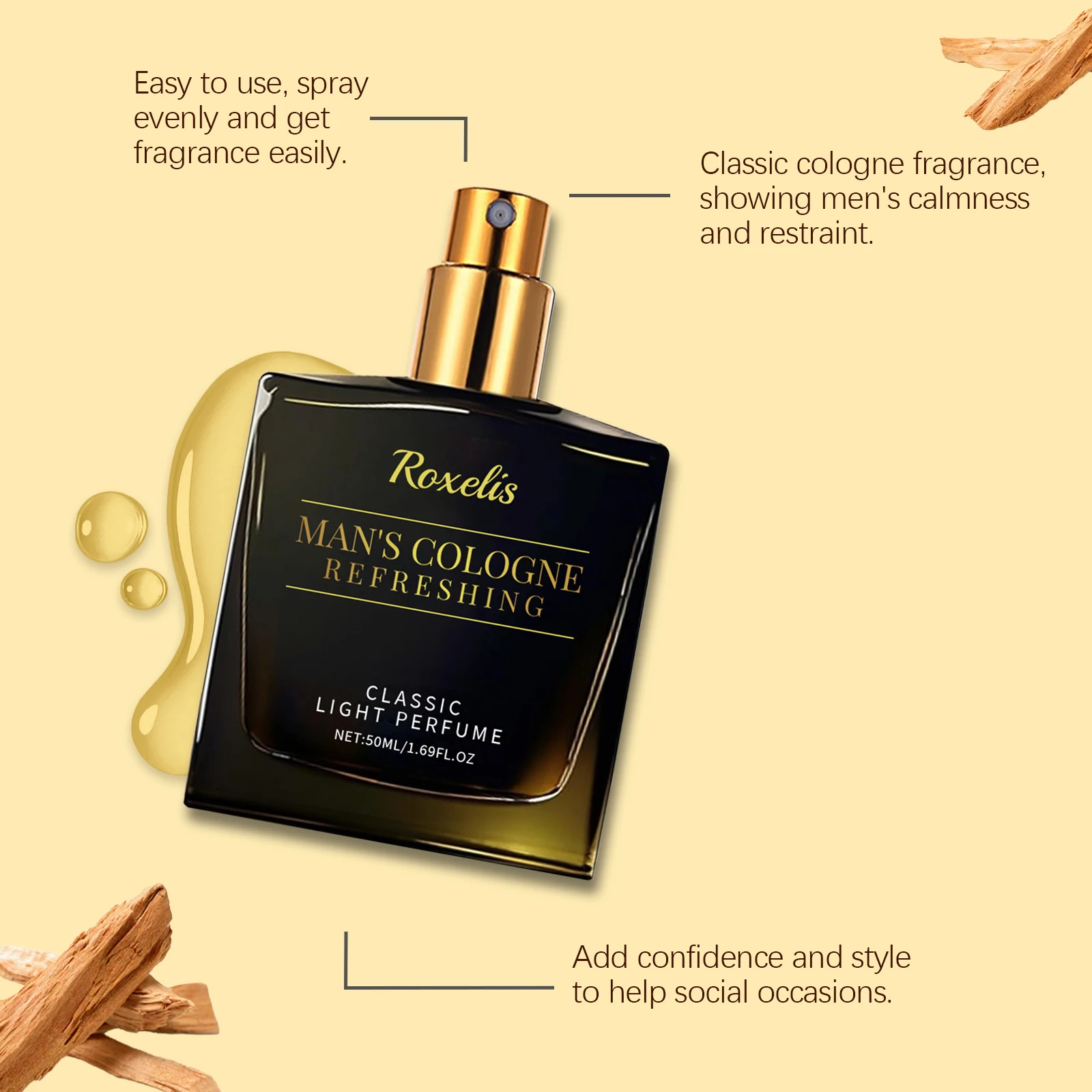 Herren Eau De Toilette Cologne Mit Holziger Duftnote Und Pheromon_voghion.com
