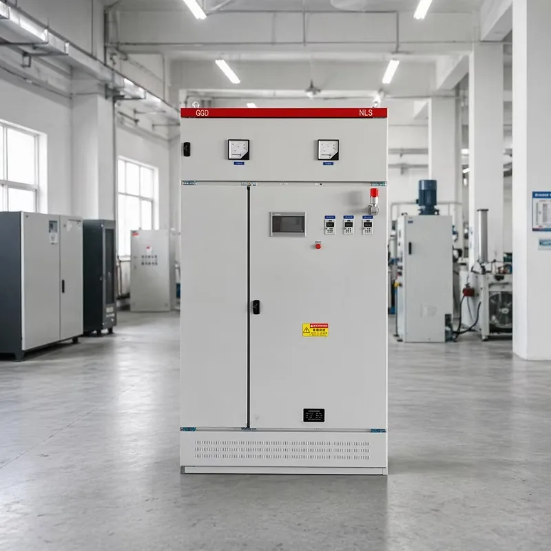 Custom GGD Low Voltage Switchgear Control Cabinet With HMI PLC Panel Rust Proof Industrial Enclosure