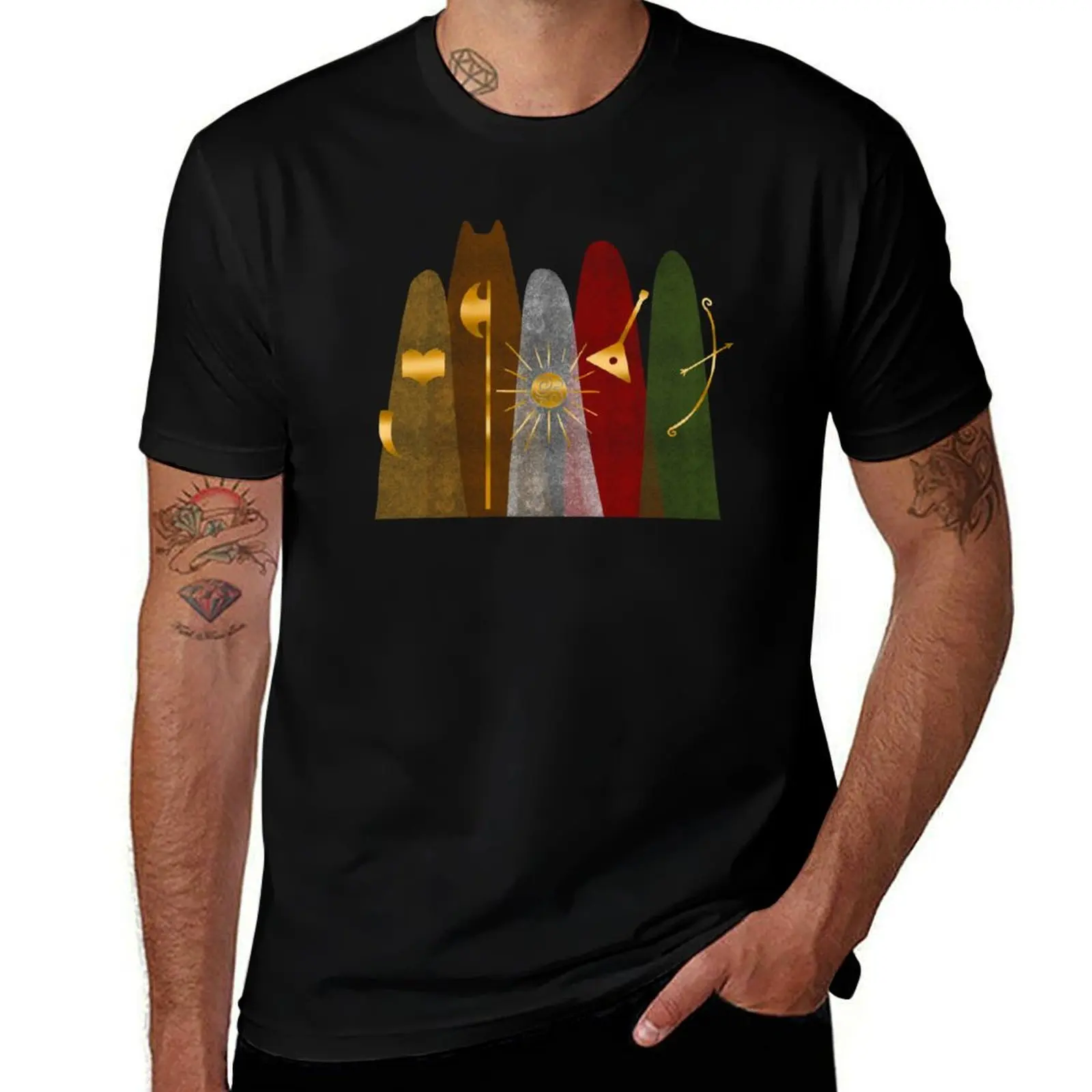 Protectors of the Realm T-Shirt cotton t shirts man 100% T-Shirt
