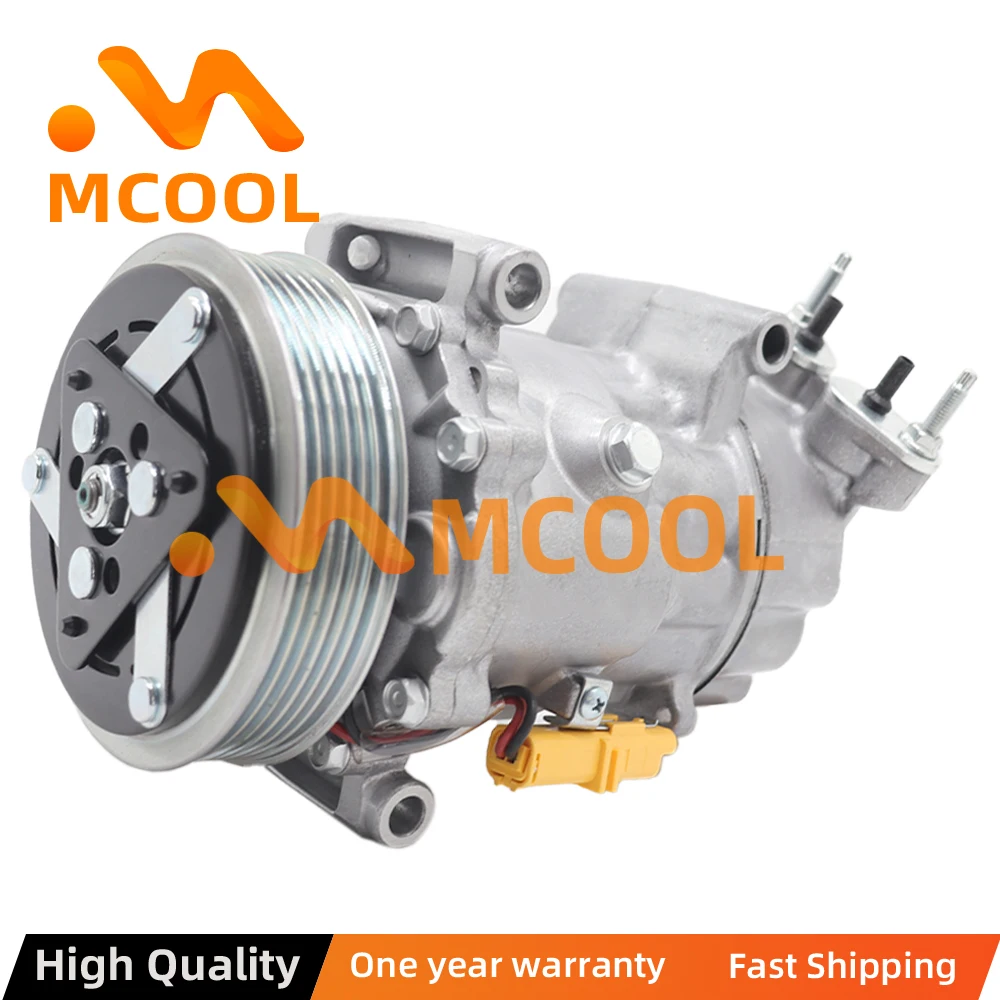 For ac compressor for peugeot 206 307 for Citroen Fiat 1449 1450 9655191680 9671456680 9655191580 6453XJ 6453QG 6453QE 6453Q