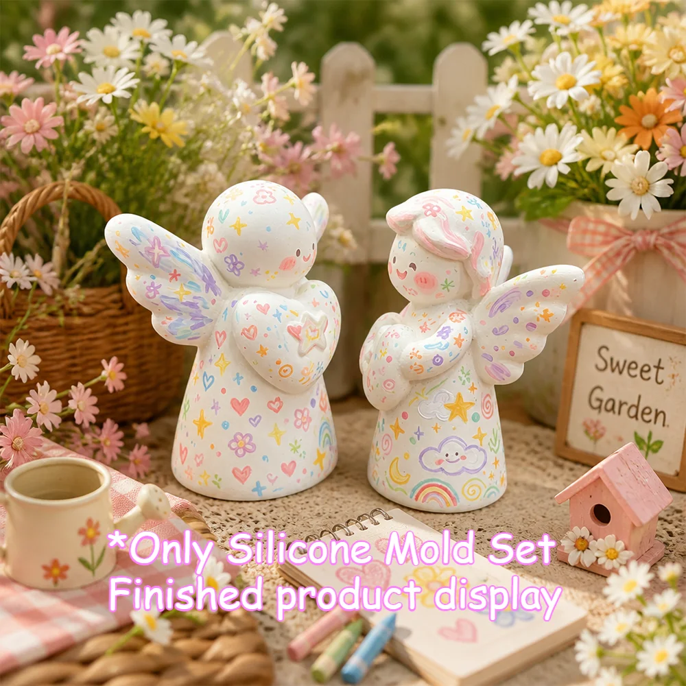 Molde de silicona 3D de 2 piez - Candle Making Design reseña y precio
