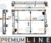 Store code: 251 for engine water radiator E46 Z4 E85 M52 M54 M57 air conditioner automatic