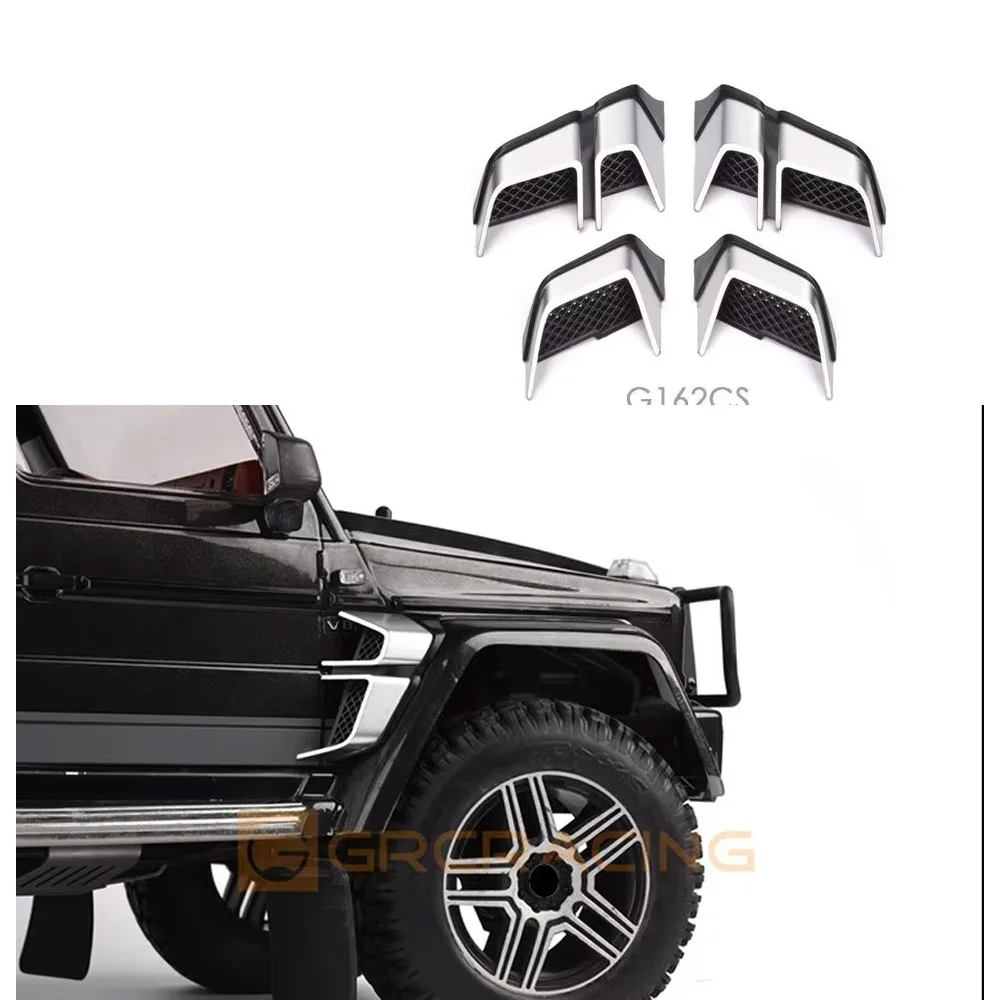 Traxxas Trx4 G500 Trx6 G63 Für 1/10 Rc Crawler Auto Simulation Dekoration Rad Augenbraue Seite Auspuff Lüftungsgitter Kit G16
