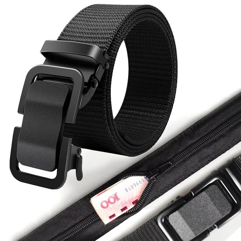 New Travel Cash Anti Theft Belt Waist Bag Women Security Hidden Money Strap Belt Wallet Waist Pack Men Anti Diefstal Belts 125cm