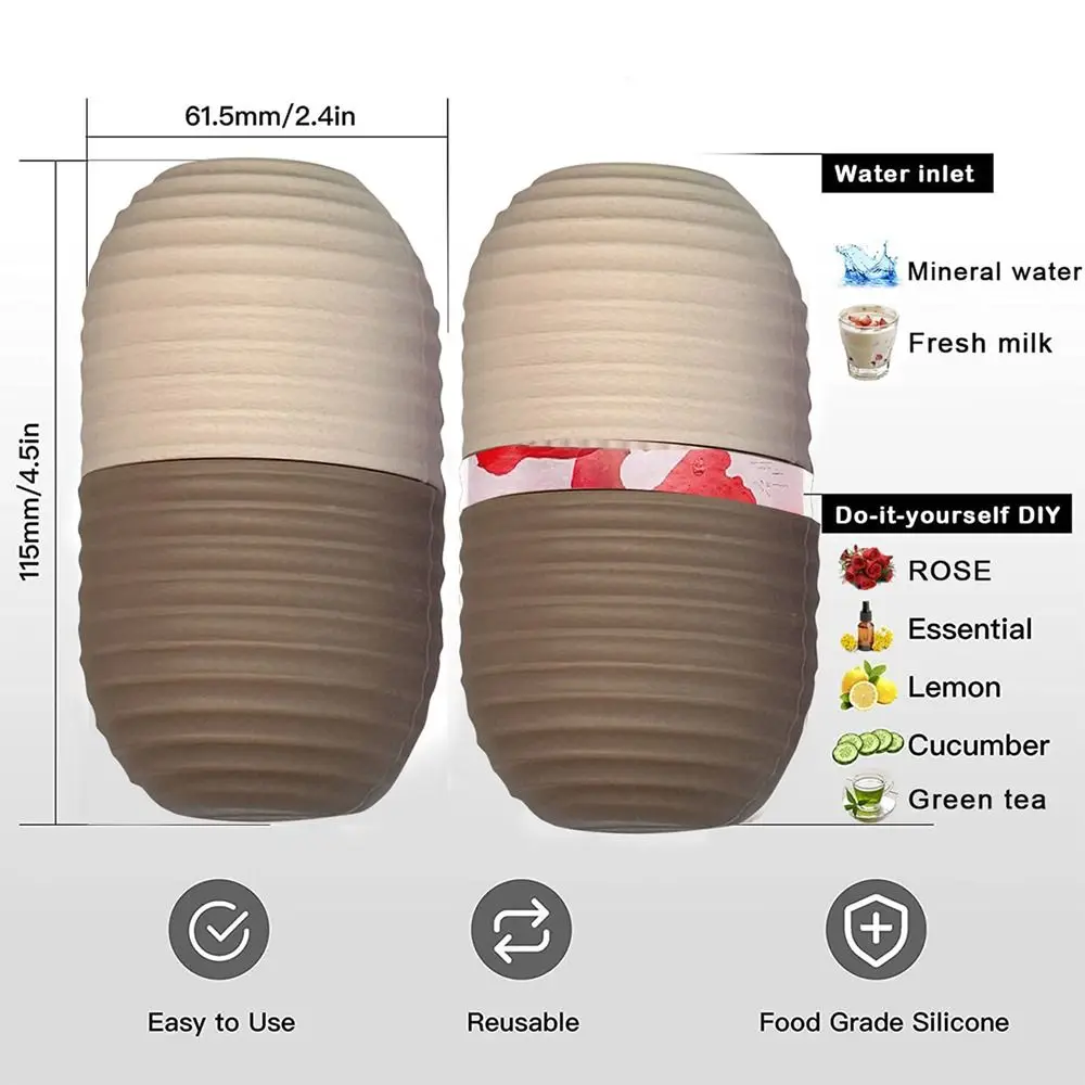 Nouveau rouleau de glace en Silicone, Lifting du visage, Cube de glace réutilisable, réduit les poches, rétrécit les Pores, outils de soins de la peau pour le visage et les yeux, 1 pièce