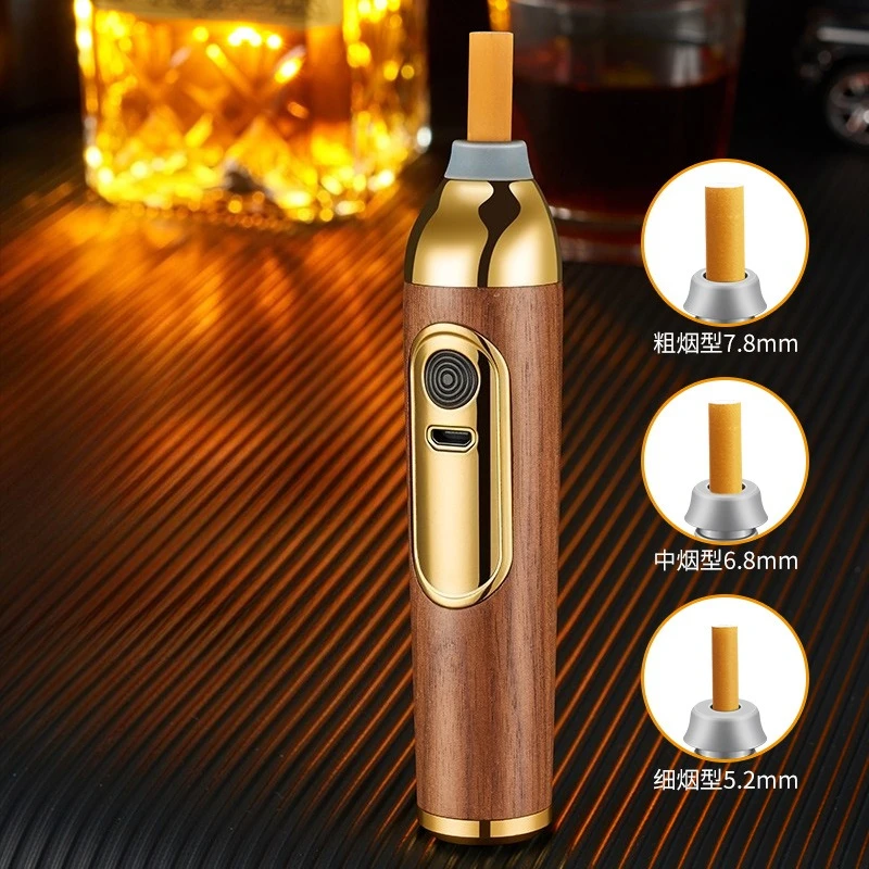 2025 New Environmental Protection Lazy Cigarette Bracket Lighter Will Not Drop Ashes Car Ashtray Carry Light Smoke Workpieces.
