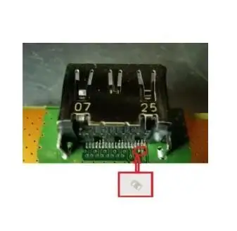 Per Playstation 5 PS5 Sostituzione porta HDMI 0201 Tappo condensatore Filtro di riparazione SMD