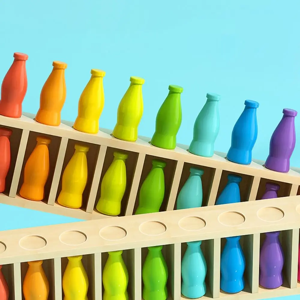 

Деревянная игра на память, обучение памяти, мелкая моторика, чашка для сортировки цветов, обучение, раннее образование