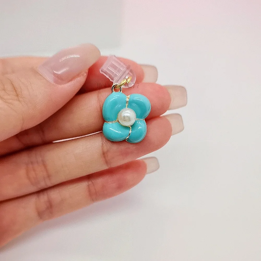 

Пылезащитная заглушка для мобильного телефона, изысканная подвеска с цветком для IPhone Type-C для интерфейса Samsung, пылезащитная подвеска, аксессуары