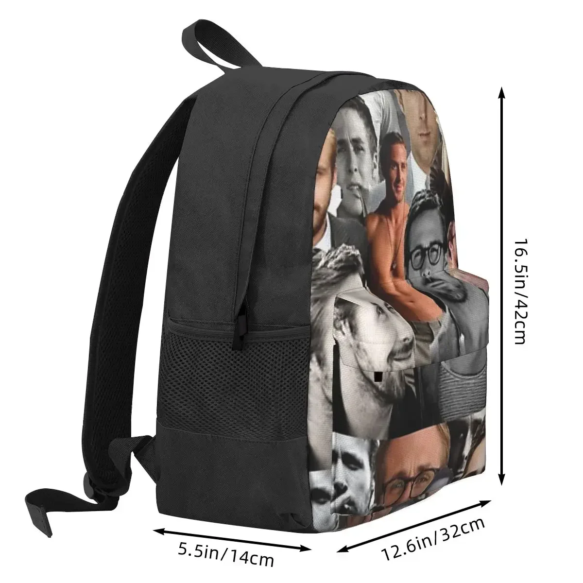 Ryan Gosling Collage Backpacks Boys Girls Bookbag Children School Bags Cartoon Kids Rucksack Laptop Rucksack Shoulder Bag