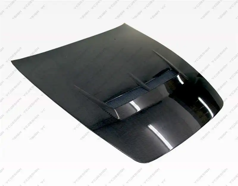 Cubierta de capó estilo JS de fibra de carbono CF para Honda S2000 AP1 AP2 2000-2009, estilo JS Racing, cubierta del motor.