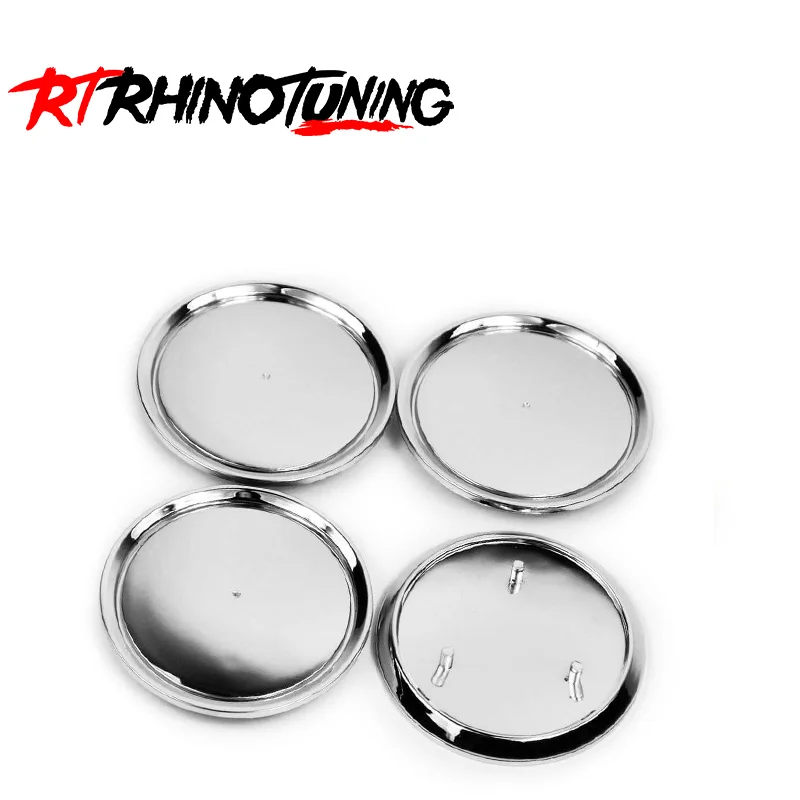 RhinoTuning 2/4PCS OD 63mm/2.48" ID 32mm/1.26" Wheel Hub Cap For HYDRA rim M643 Tire Rim Cover Protector Decorations Accessories