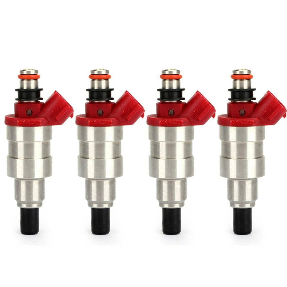 4PCS Fuel Injector for Mazda B2600 MPV 2.6L 1990-1994, OE G609-13-250 FJ400 Auto Engine Replacement Part