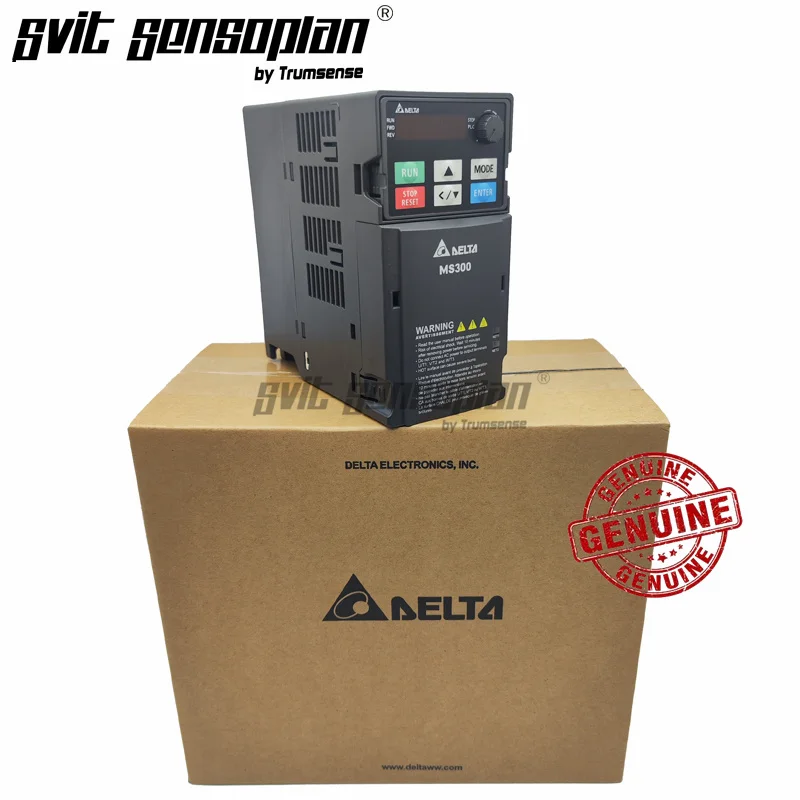 1 Piece Delta frequency converter MS300 single three-phase 220 / 380v0 4/0.75/1.5/2.2/3.7/5.5/7.5KW