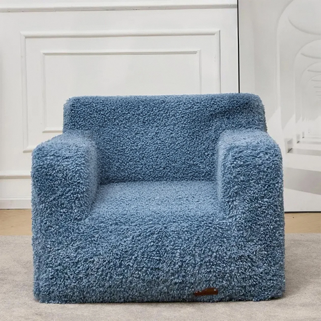 # Sectional Sofa Rabbit Velvet Cloth Factory  Compression Chair Hotel Living Room Comfortable