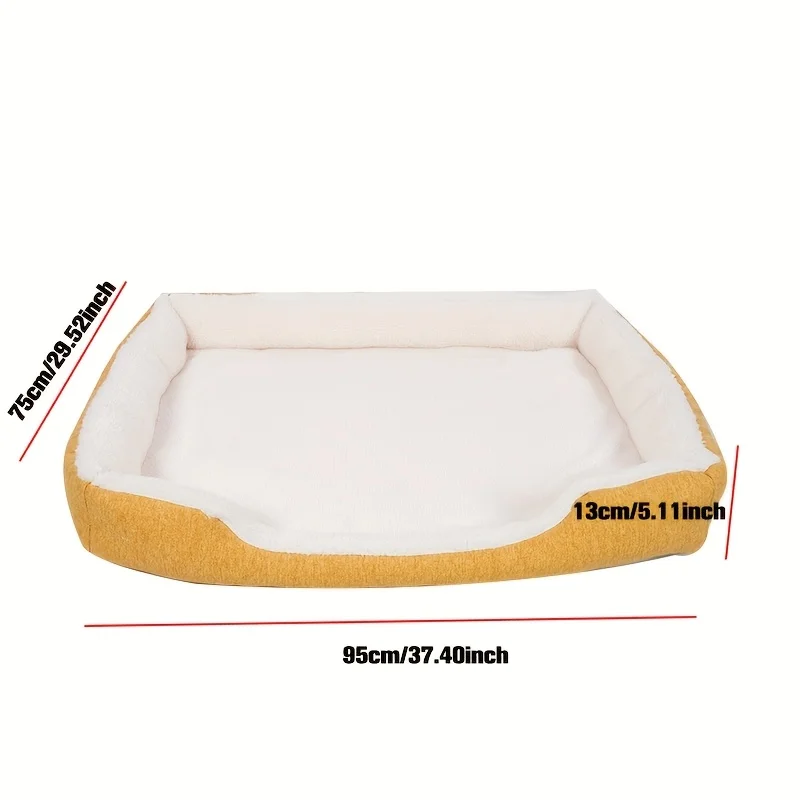 

Моющийся и устойчивый к укусам, теплый обниматель для всех сезонов, дополнительный комфорт и безопасность, съемный диван-диван для кошек и собак