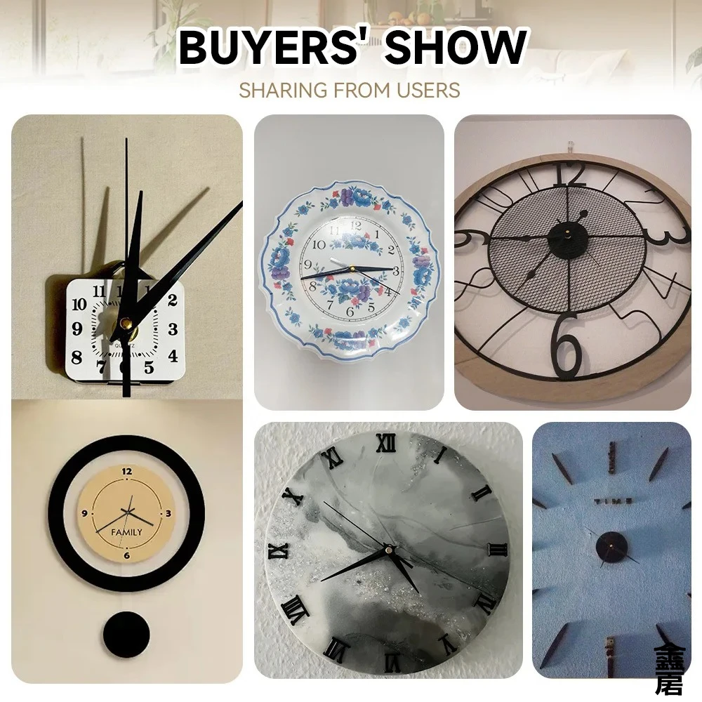 5168 Silent Quartz Clock Movement Motor - DIY Replacement Repair Mechanism Kit