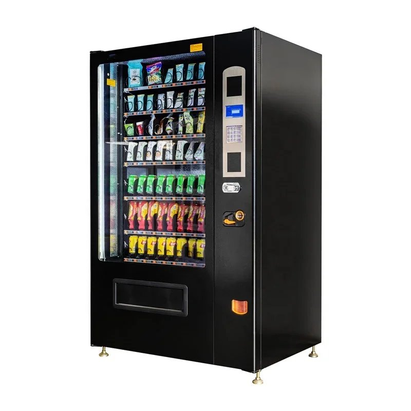 Customized Automatic Retail Food Vending Machine Self Snack Vending Machine For Foods And Drinks