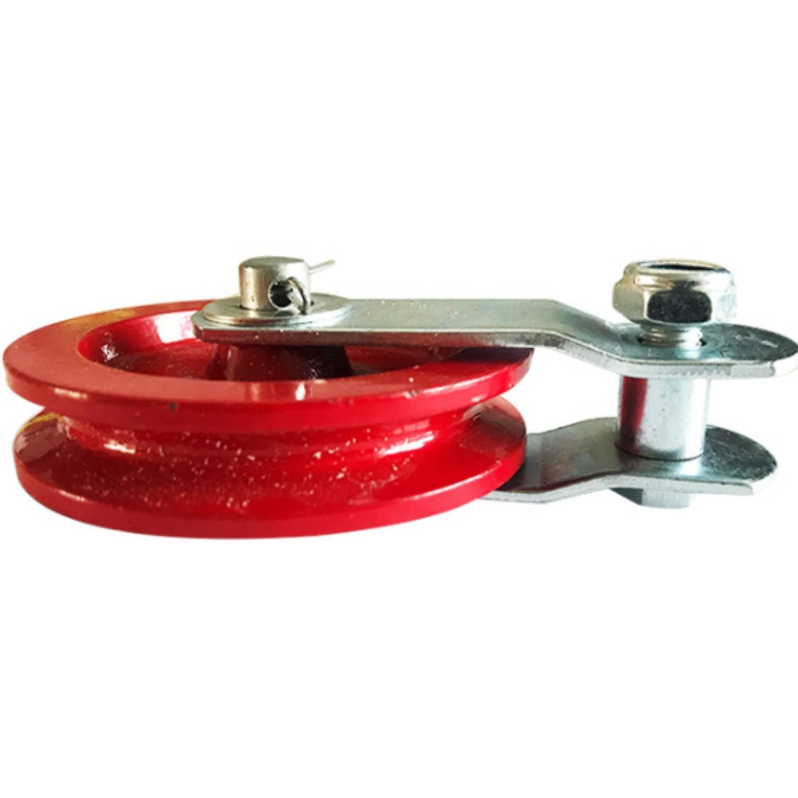 Pulley with Mounting Arm Compact Greenhouse Line Pulley Long-Lasting Versatile for Farmers, Greenhouses, Farms