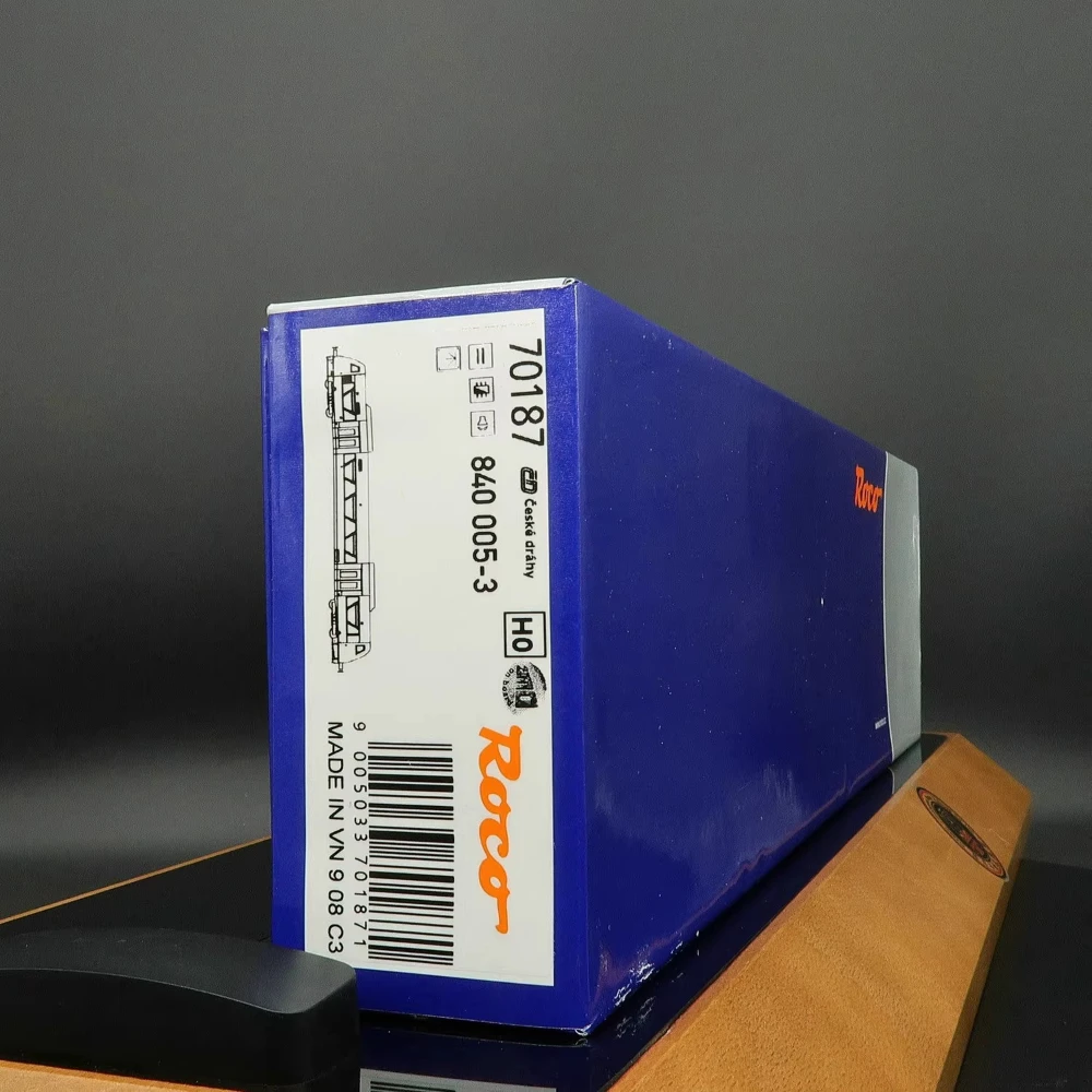ROCO HO Type 1/87 Toy Train 70187 RC840 Track Diesel Car Digital Sound Effect Czech CD Train Model Boy Toy Gift