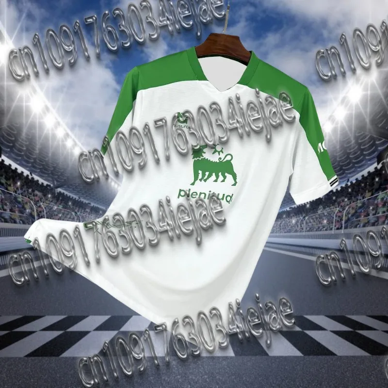 24/25 Venta caliente La Liga Racing De Santander camisas 3D impreso transpirable cómodo absorbente de sudor camiseta deportiva Jersey