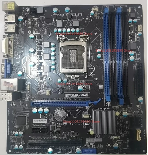 

For MSI B75MA-P45/E33/E31/Z77MA-G45/H77MA-G43 Main Board H77 B75