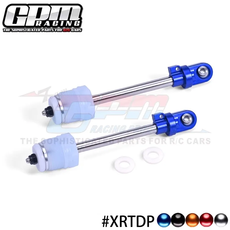 GPM Medium Carbon Alloy Steel + Aluminum 7075 Shock Core Kit 7762+7863 For TRAXXA 1/6 4WD XRT