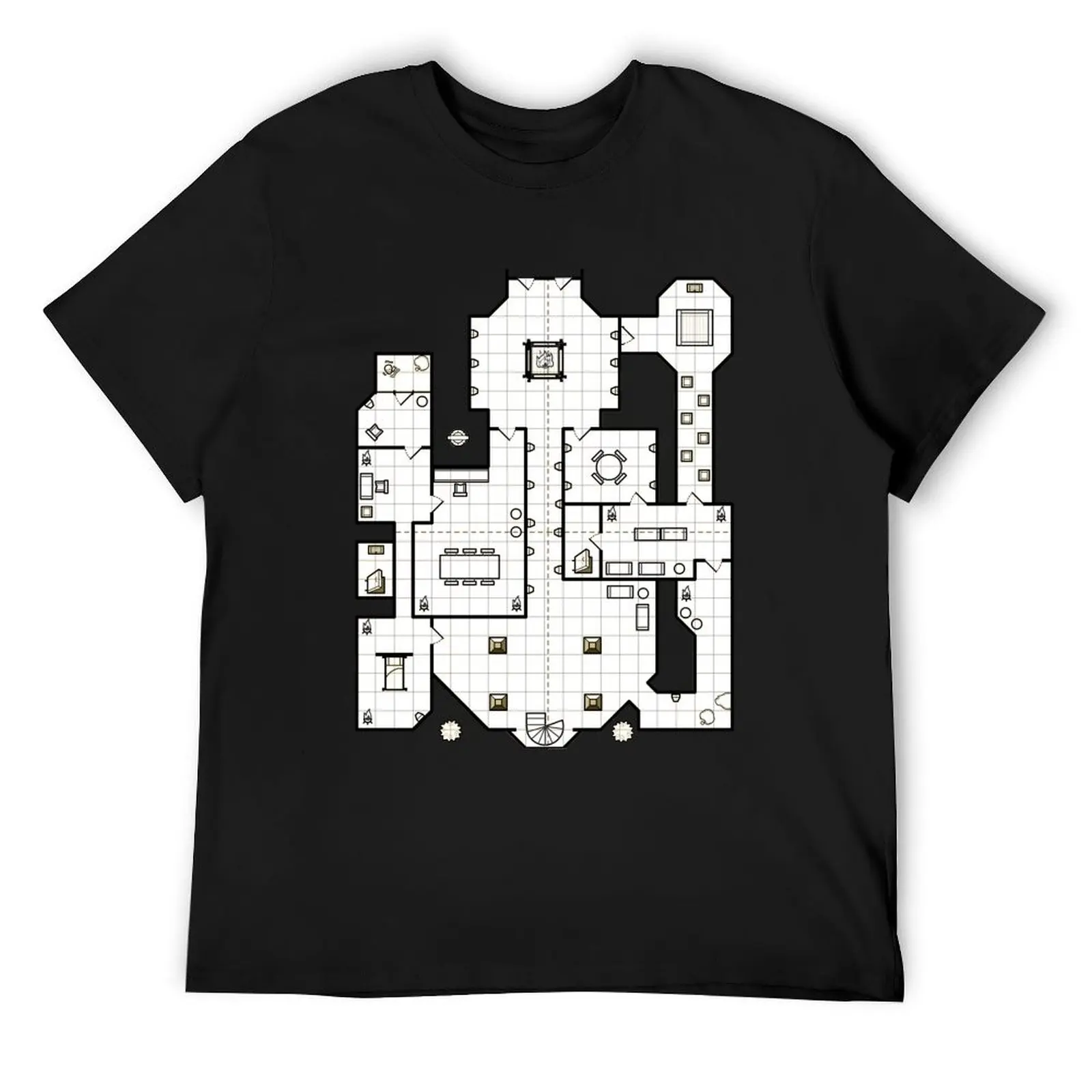

Dungeon 1 T-Shirt T-shirts oversize essential t shirt plus sizes mens graphic t-shirts