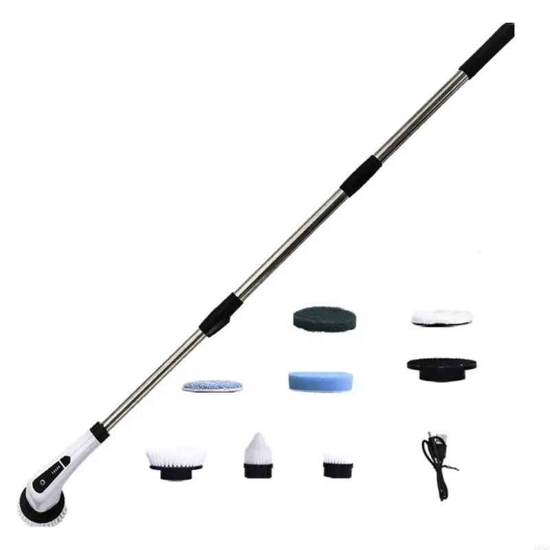 D0AB Điện spin spin scrubber làm sạch không dây bằng tay khoan có thể thay thế