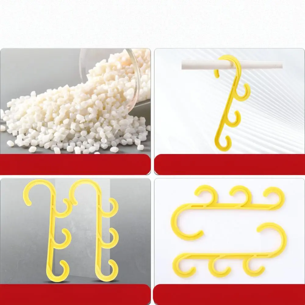 For For Maiduni Industrial S Type Cable Triple Hook PVC Insulated Wire Management For Construction Site Safety