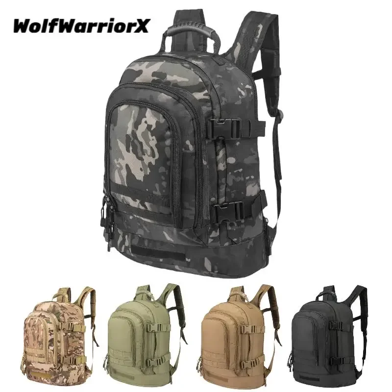 

Outdoor Mochila Tactical Backpacks Tactical Rucksacks Men Sport Travel Camping Hunting Bags Expandable Large Hiking Backpack