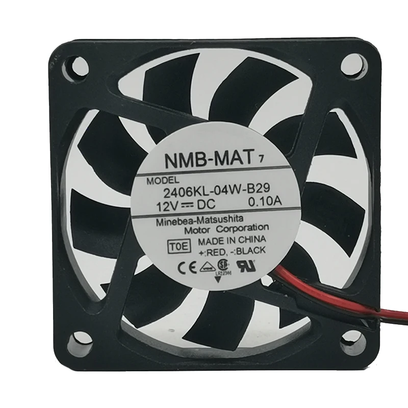 

New CPU Cooler Fan For NMB-MAT 2406KL-04W-B29 6015 12V 0.10A 6CM Ion Cooling Fan