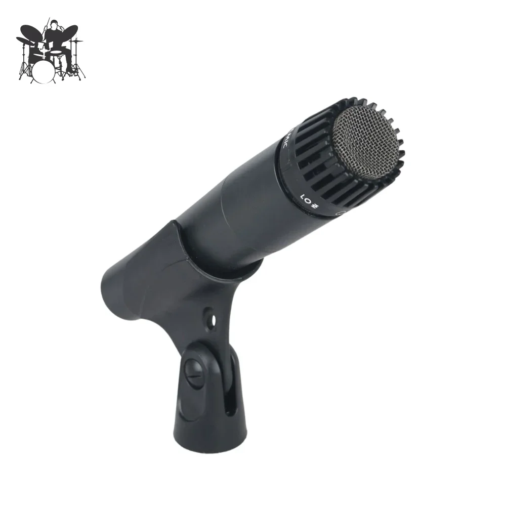 Panvotech PGADMK7 Instrument 7 pcs Clip Mic Kit Bundle Recording Professional Wired Drum Microphone Set