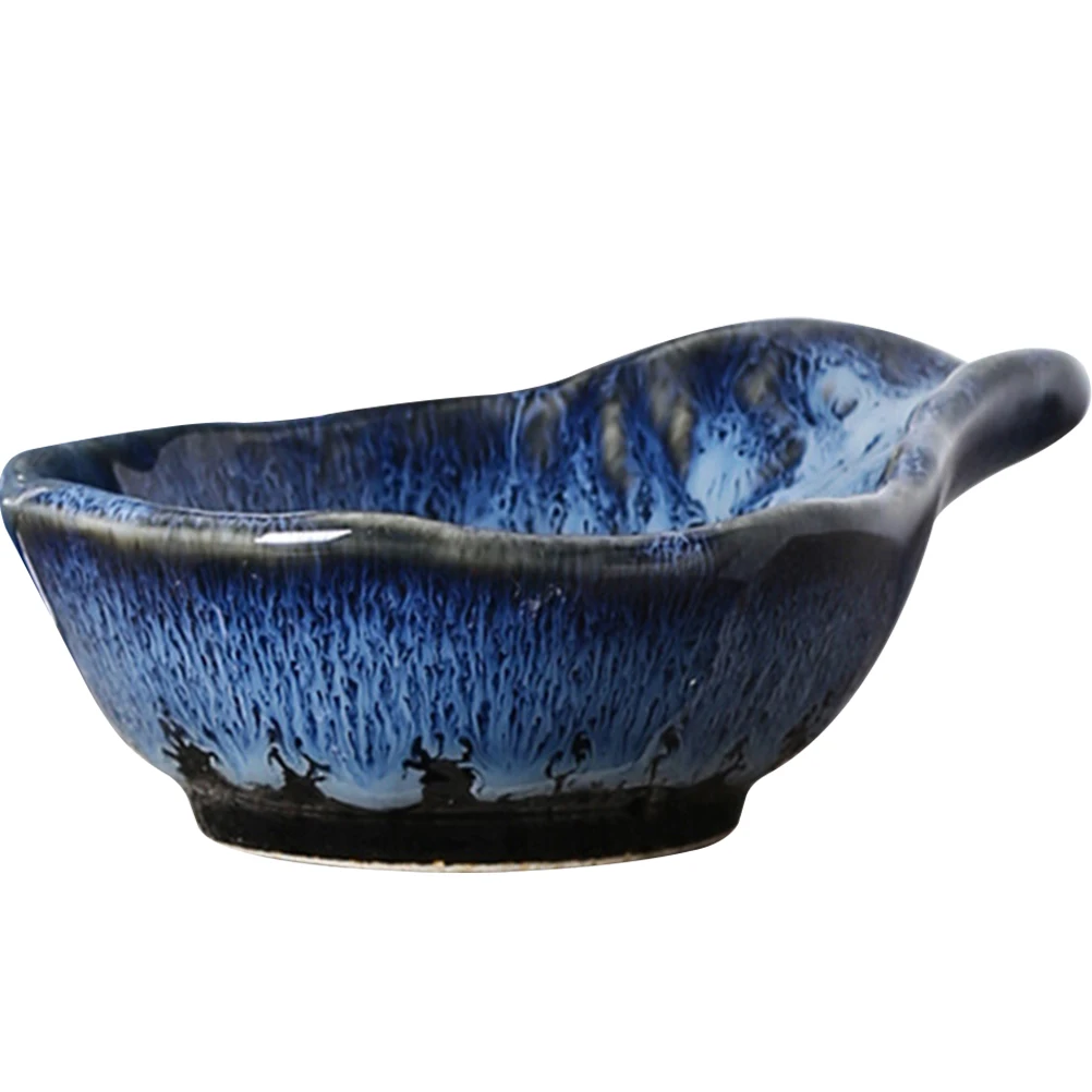 

Nordic Style Ceramic Seasoning Dish Small Compact Stain Resistant for Home Restaurant Hotel Sauce Bowl Dipping Plate Soy