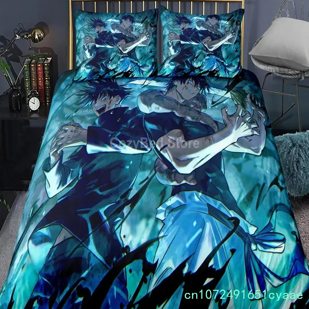 Jujutsu Kaisen Bedding Set Jap - огляд і ціна Linen Duvet Cover